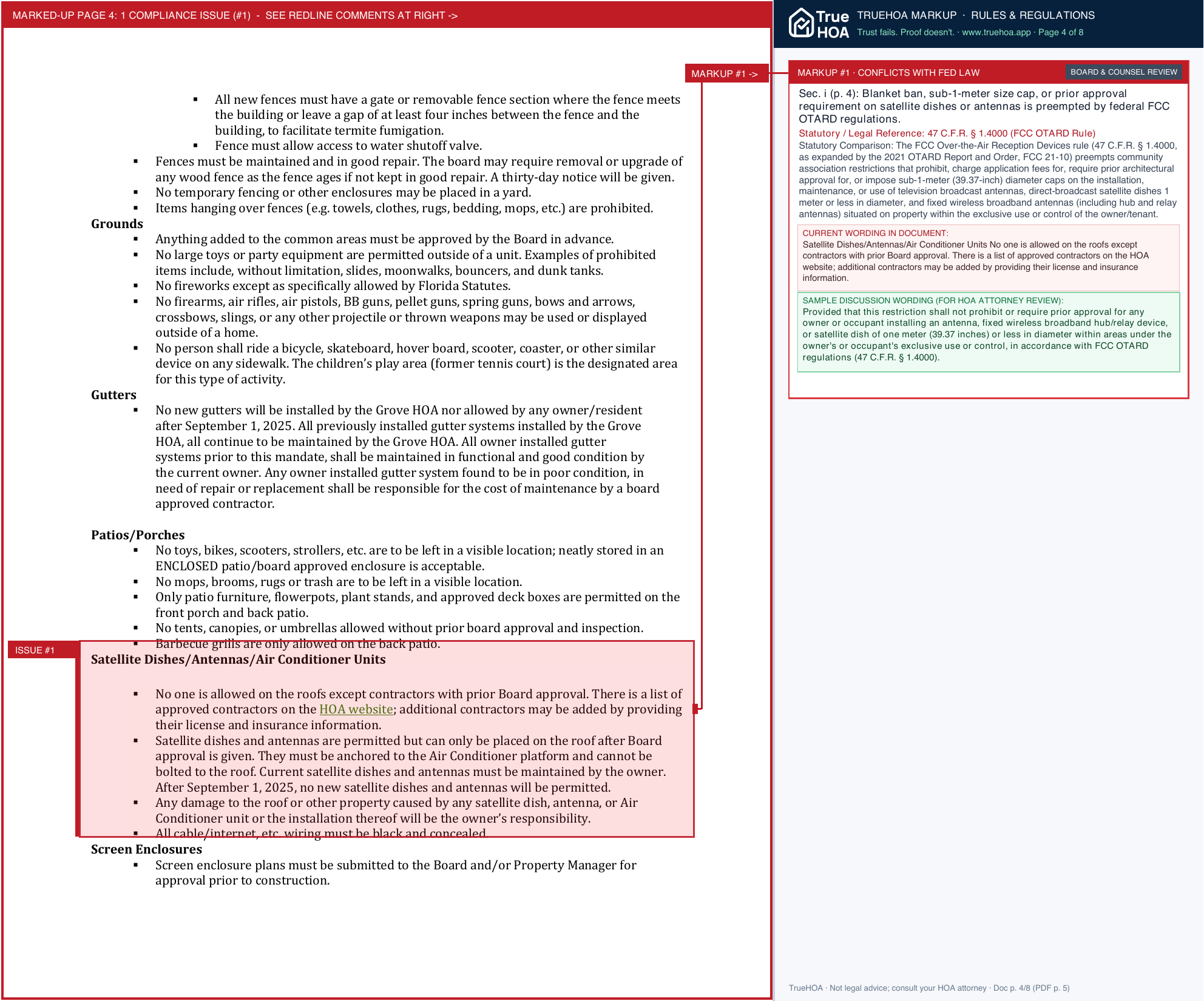 The Grove HOA Grove R and R - revised 9 11 25 page 4 widened with TrueHOA Crystal AI margin annotations