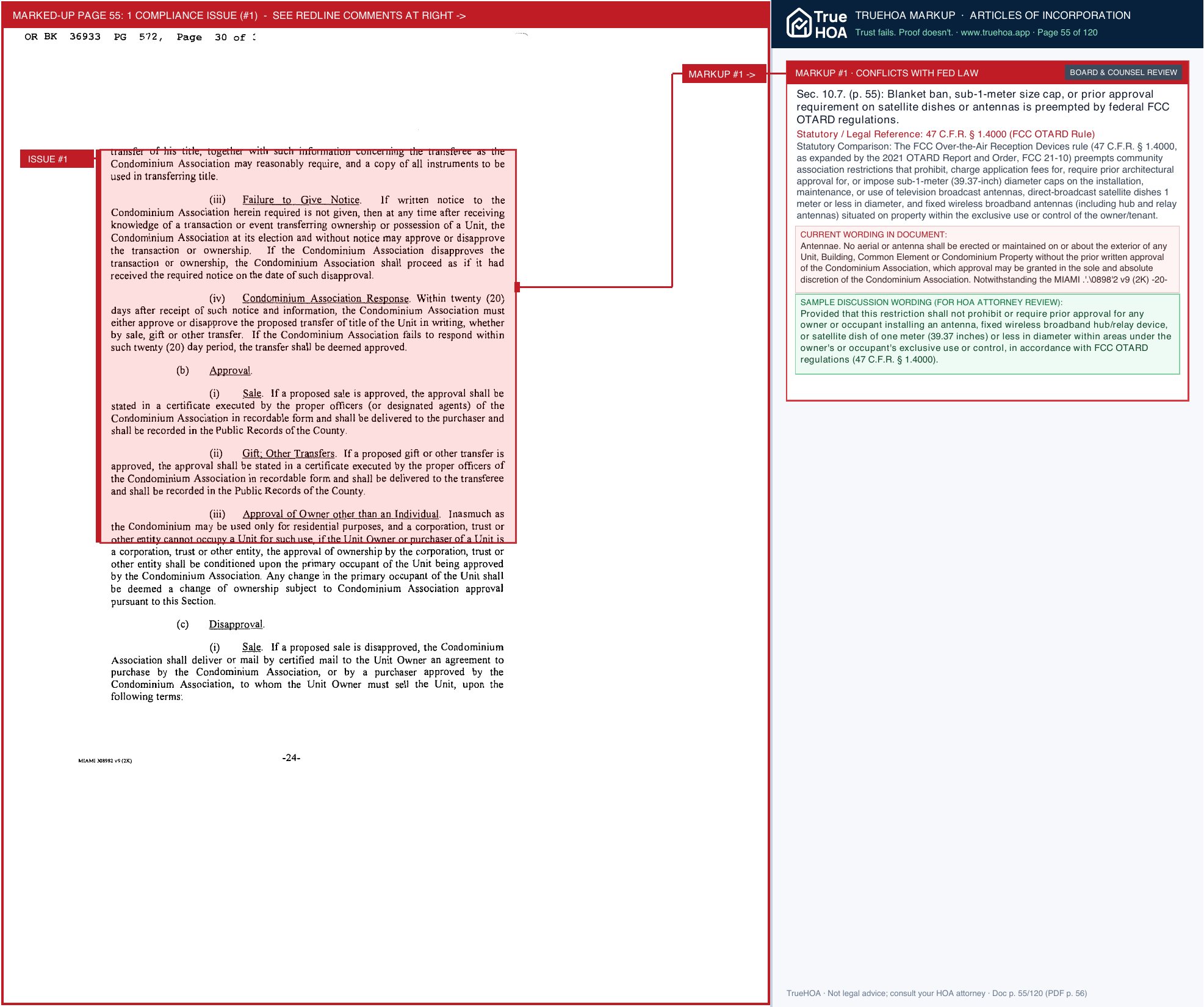 The Villas at Harbor Isles Condominium Association 8631f2 Ca681530b2f94d4f945efb251806a8c1 page 55 widened with TrueHOA Crystal AI margin annotations