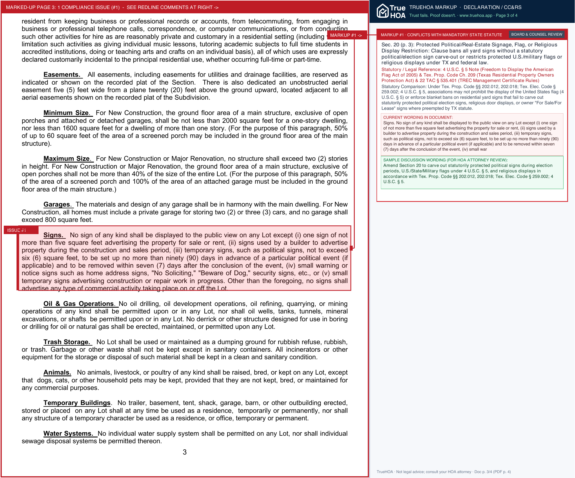 Precinct 287 Civic Association F97b00 67af0d72e4d84db9ab0711bc49656f5e page 3 widened with TrueHOA Crystal AI margin annotations